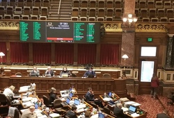 SF 583 passing on the floor at the Capitol